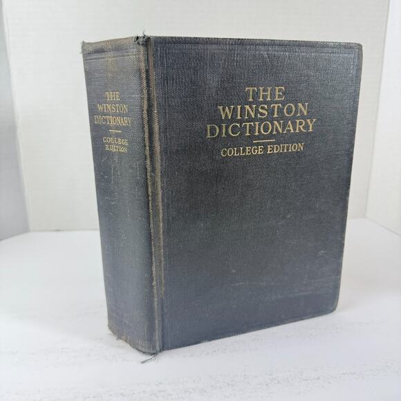 The Winston Dictionary College Edition vintage 1942 good used condition HC - Picture 1 of 11